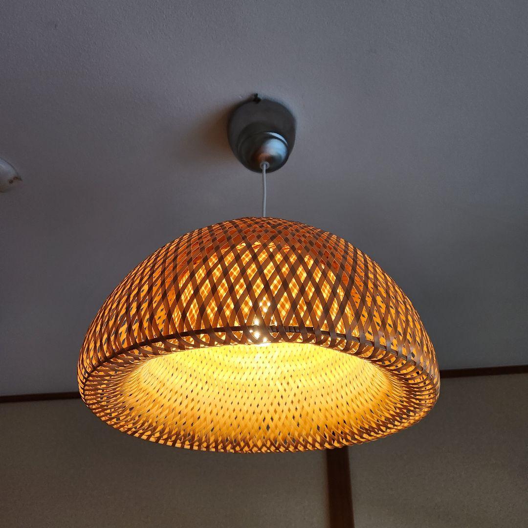 廃盤品 IKEA イケア boja ペンダントライト 照明 竹 バンブー - メルカリ