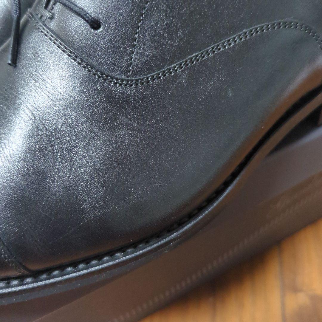 スコッチグレイン EEE 26.0cm 黒 アウトレット品SP0106 中古