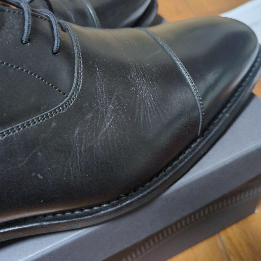 スコッチグレイン EEE 26.0cm 黒 アウトレット品SP0106 中古