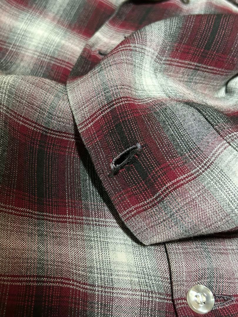 ゆ*み様 60s vintage ARROW ombre rayon shirt - メルカリ