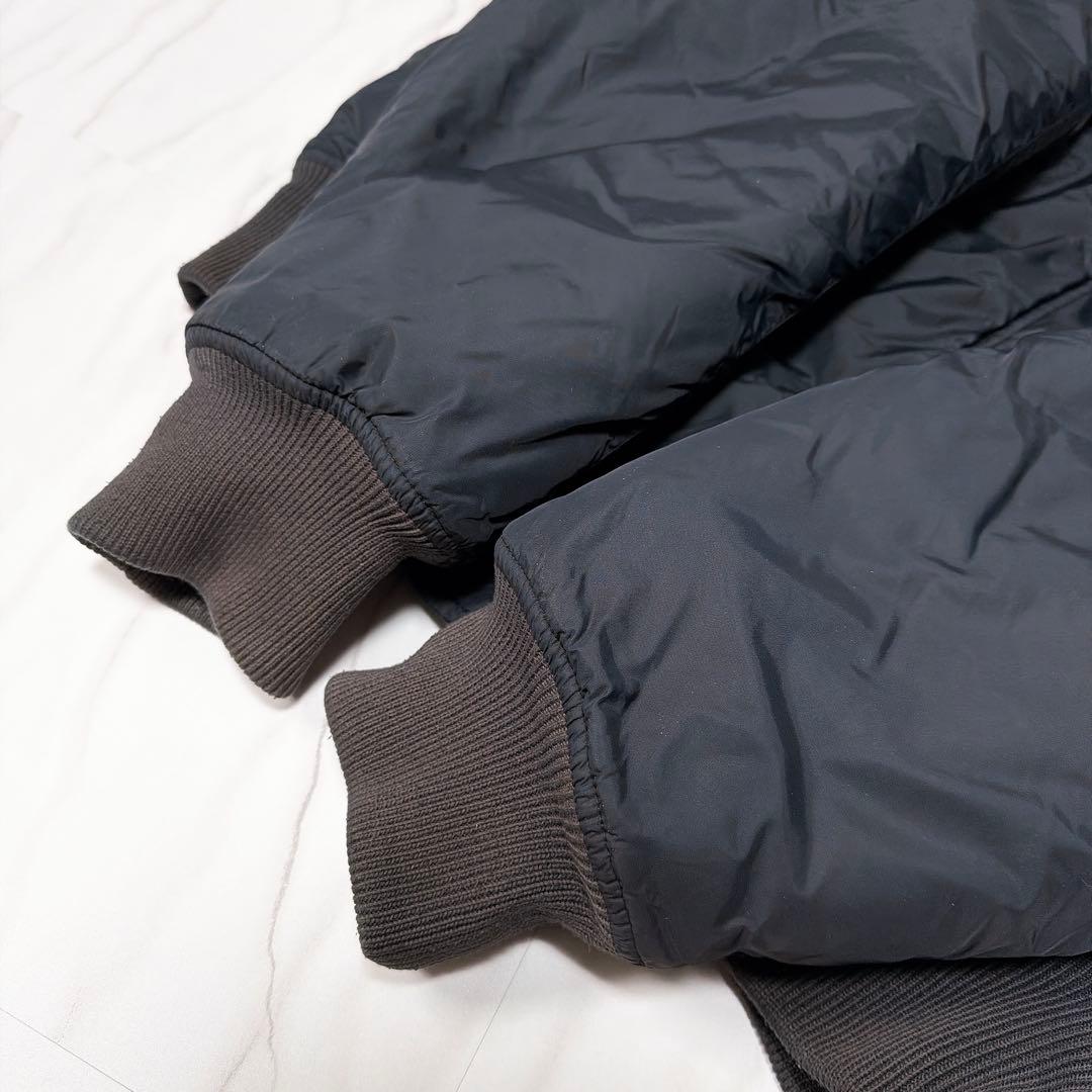 《美品》アルファインダストリーズ N-2B フライトジャケット 短丈 黒 L