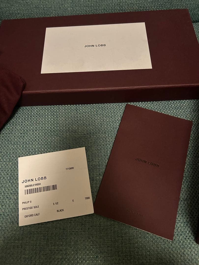 【smwpj様】ジョンロブ　JOHNLOBB フィリップ2 5.5E