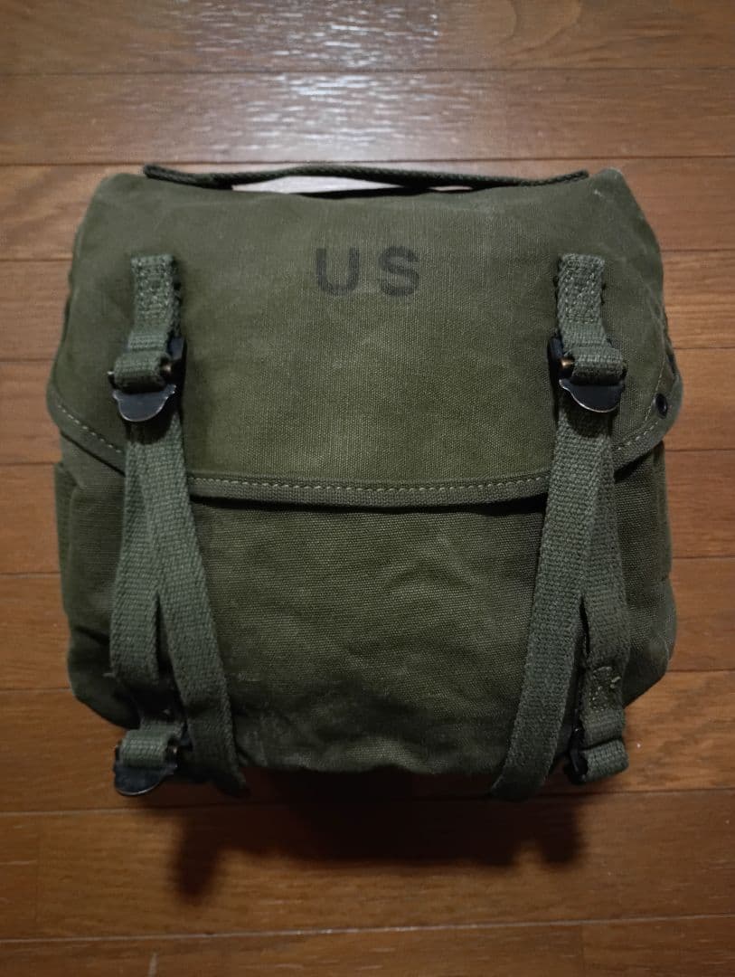 ナム戦/米軍/M1961/フィールドパック/ブットパック/62年/実物/上美品 Yahoo!オークション -「m1961フィールドパック」(ミリタリー) の落札