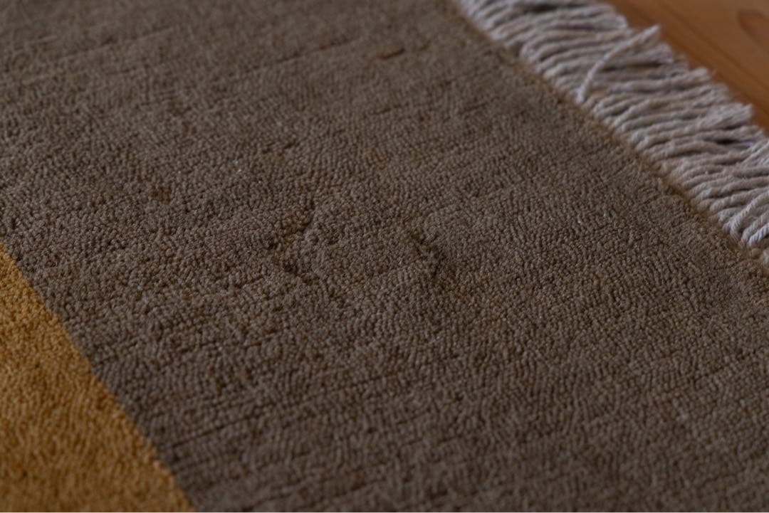 ギャッベ 150×200 a.depecheオリジナル ウール ラグ - メルカリ