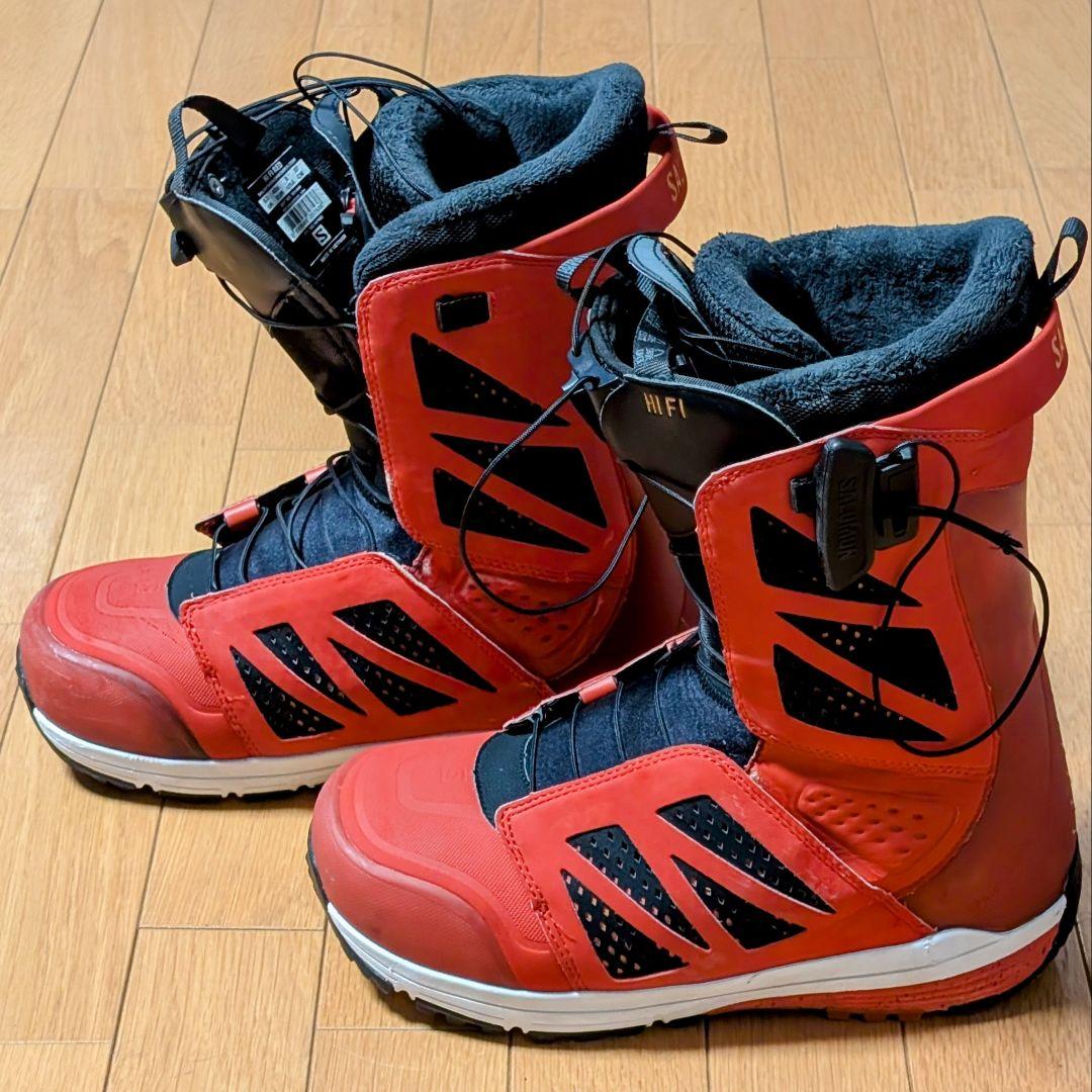 SALOMON スノーボードブーツ HI FI RED SALOMON スノーボードブーツ HI