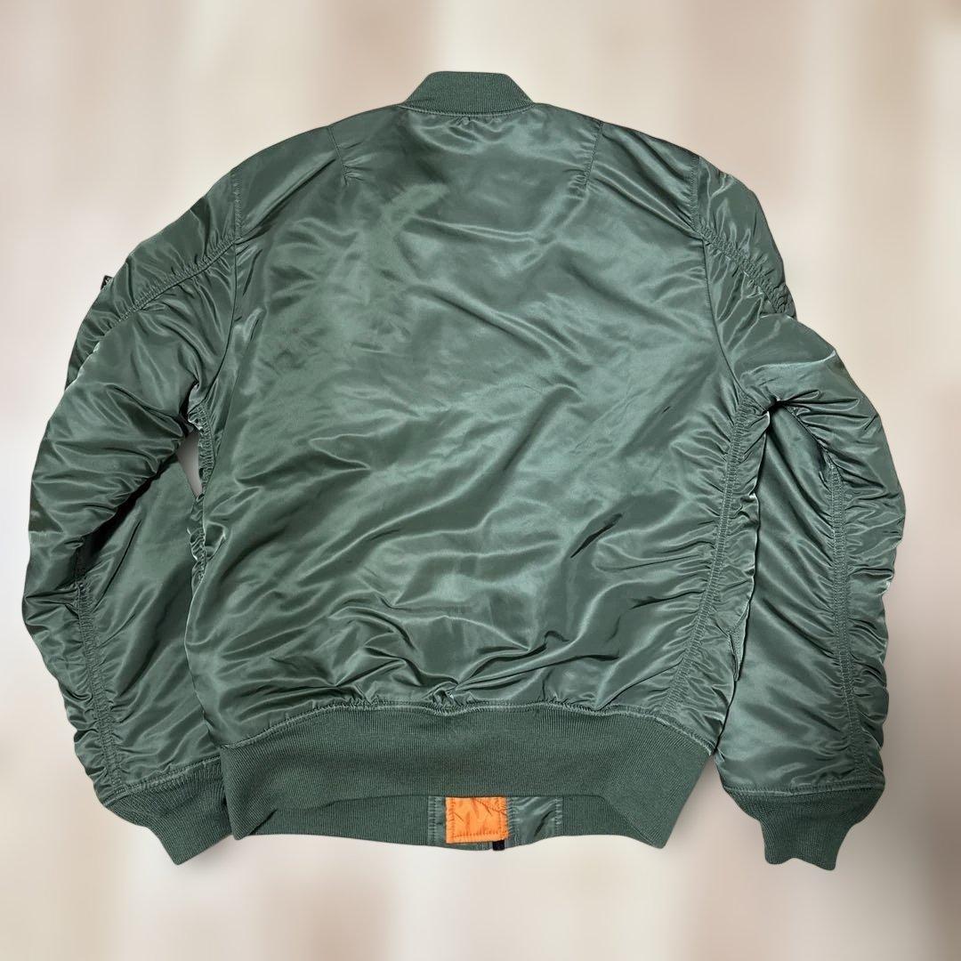 ALPHA MA-1 カーキ セージグリーン - メルカリ