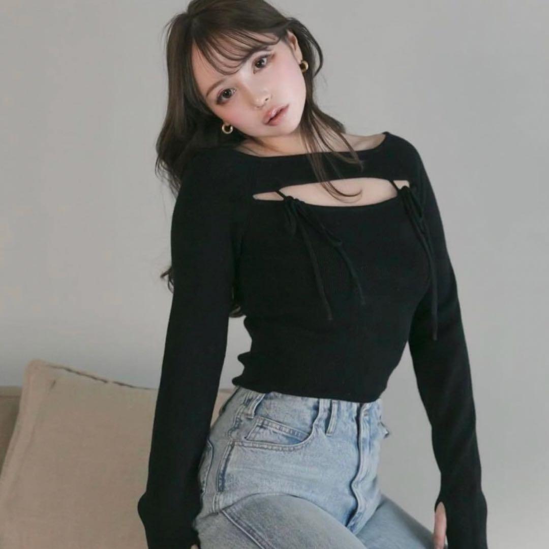 andmary bebe knit tops ベベニットアンドマリー - メルカリ