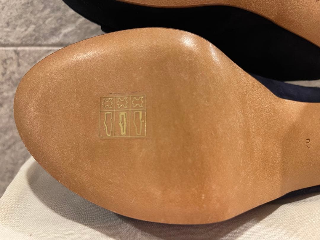 limoncello様専用】MANSUR GAVRIEL ネイビー ミュール - メルカリ