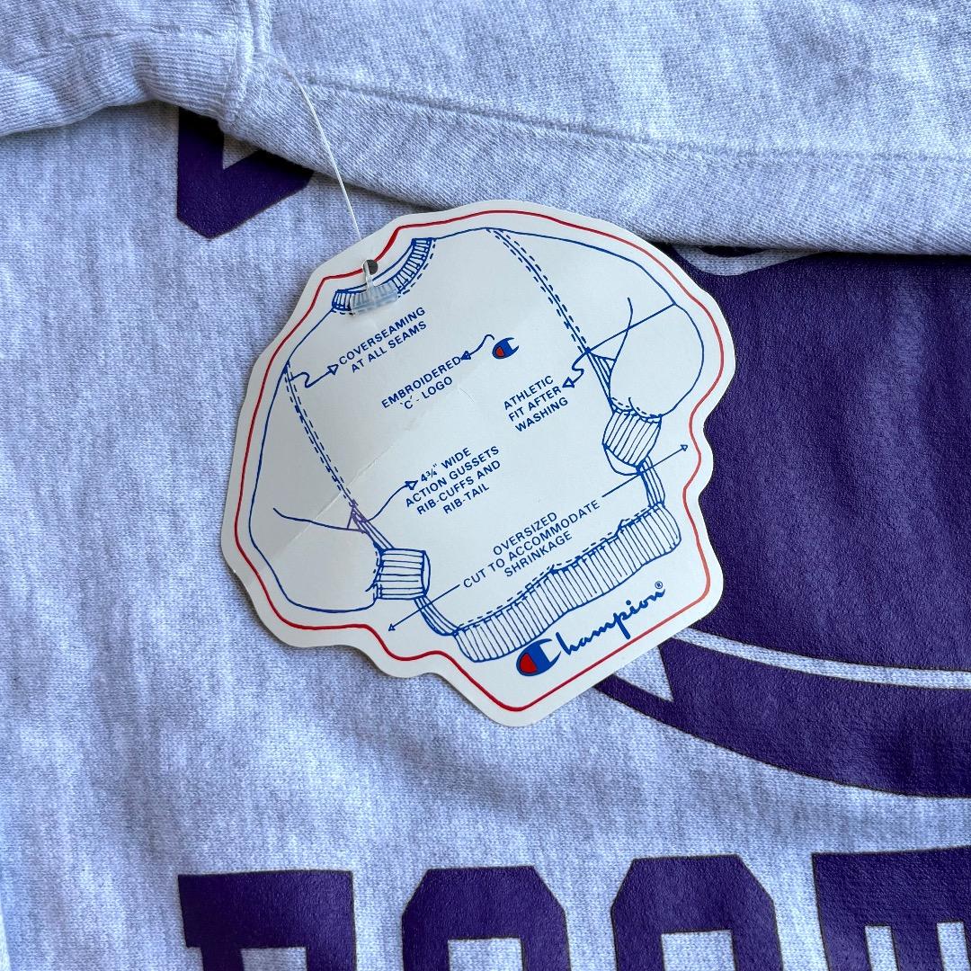 90s Champion Reverse Weave 3段プリント デッド - メルカリ