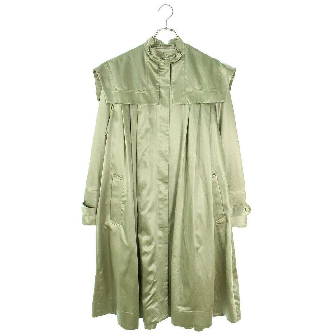 FUMIKA UCHIDA フミカウチダ サテン セーラーカラー トレンチコート