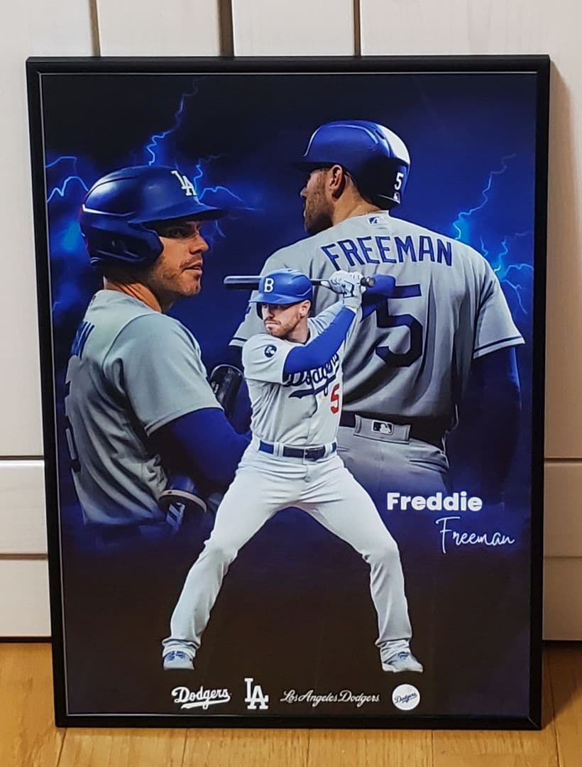 RINSUKAM様専用 ドジャース MLB！A3ポスターフレーム付きセット