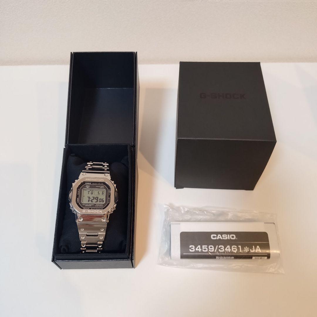 G-SHOCK 腕時計 シルバー フルメタル GMW-B5000D-1JF GMW-B5000D-1JF | CASIO