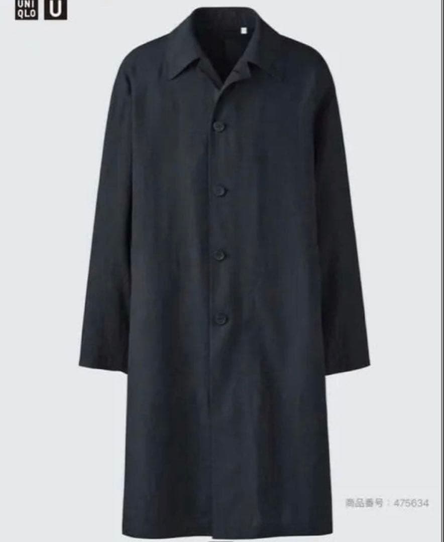 美品 完売レア25SS 早い者勝ち ユニクロU オーバーサイズステンカラー