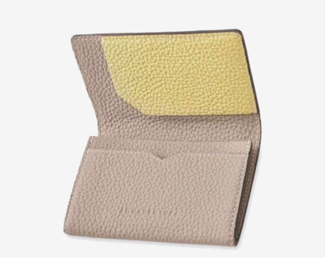 新品未使用 ボナベンチュラ スリーブ付きビジネスカードケース ボッタ