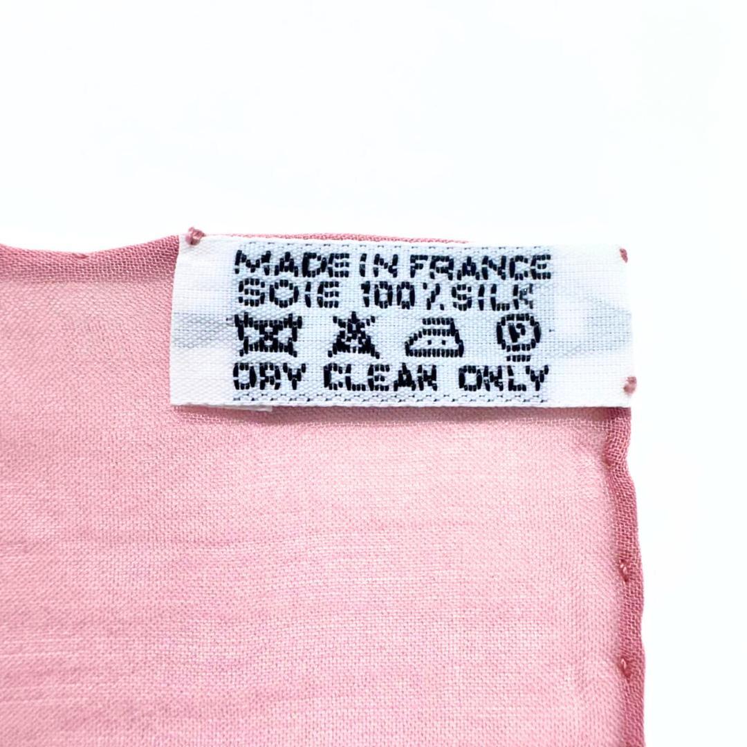 エルメス カレ45 La Rosse シルク モスリン シフォン ピンク - メルカリ