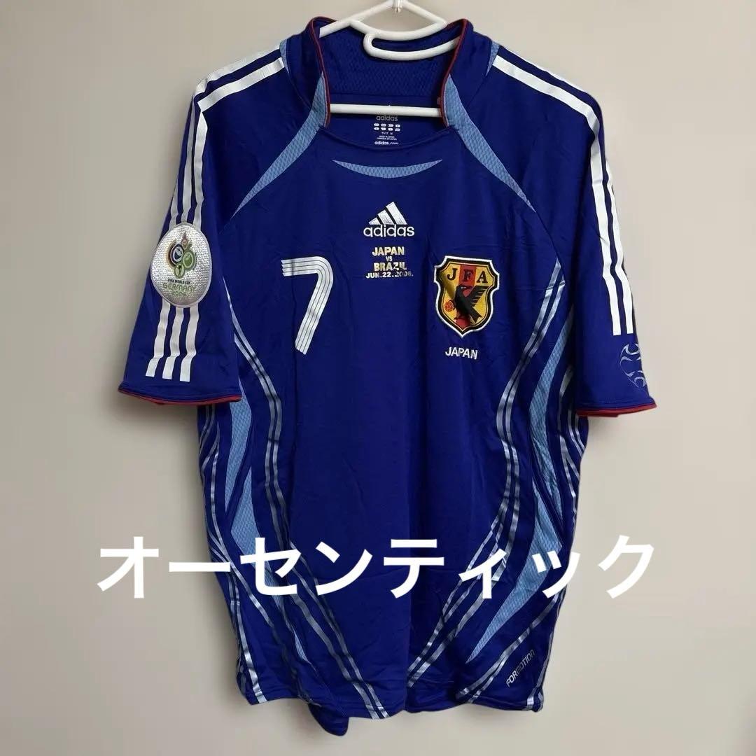 日本代表 中田英寿 2006年 オーセンティック ユニフォーム W杯