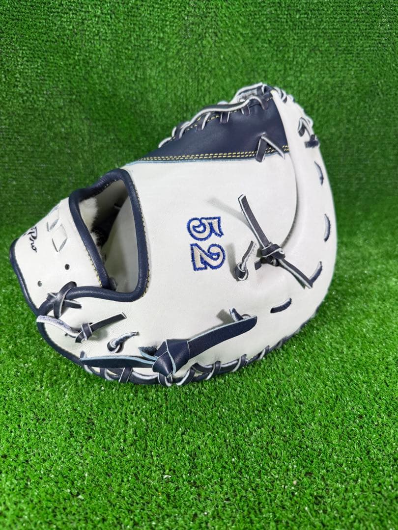 ミズノプロ 軟式オーダー ファーストミット ダイバーシティブルー 左