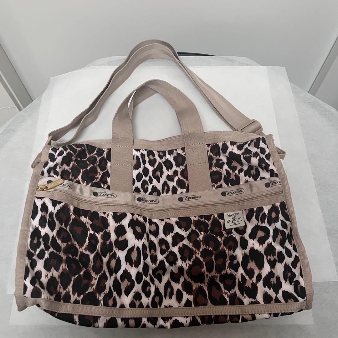 美品 レスポートサック メゾンドリーファー ボストンバッグ ミディアム