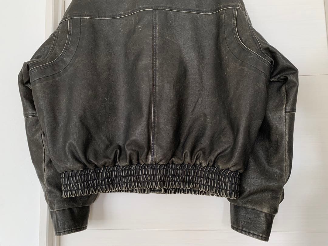 SLY】VINTAGE F／LEATHER S／ブルゾン