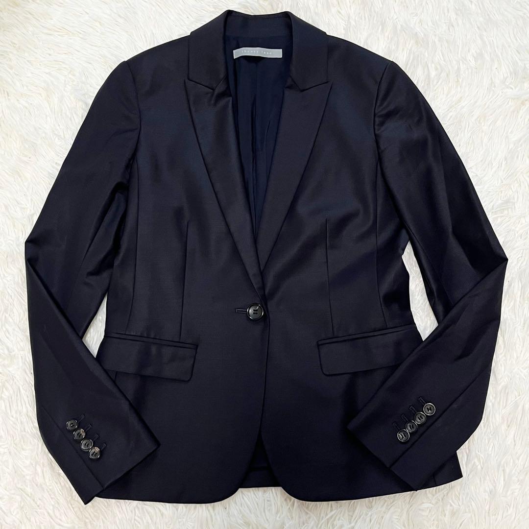 美品✨theory luxe Executive ワンピース セットアップ 濃紺 - メルカリ
