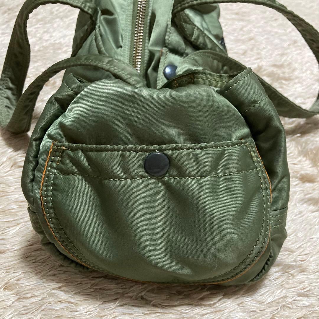 希少色】PORTER ポーター タンカー ミニボストン S セージグリーン