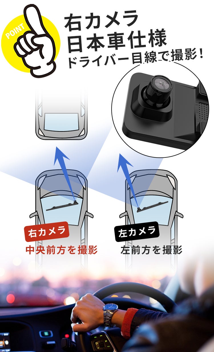 新品】Karsuite ミラー型ドライブレコーダー A20 Karsuiteミラー型