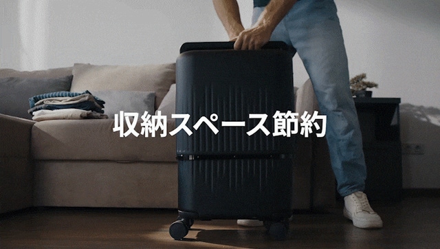 三段階サイズ可変式！どんな旅にもフィット！一生ものの3in1スーツ