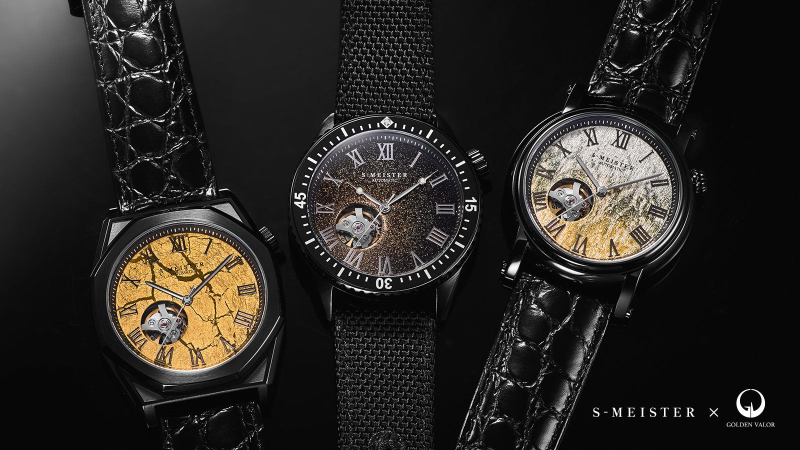 第二弾｜金沢の伝統技術を文字盤にデザイン。稀有な『縁付金箔』の機械