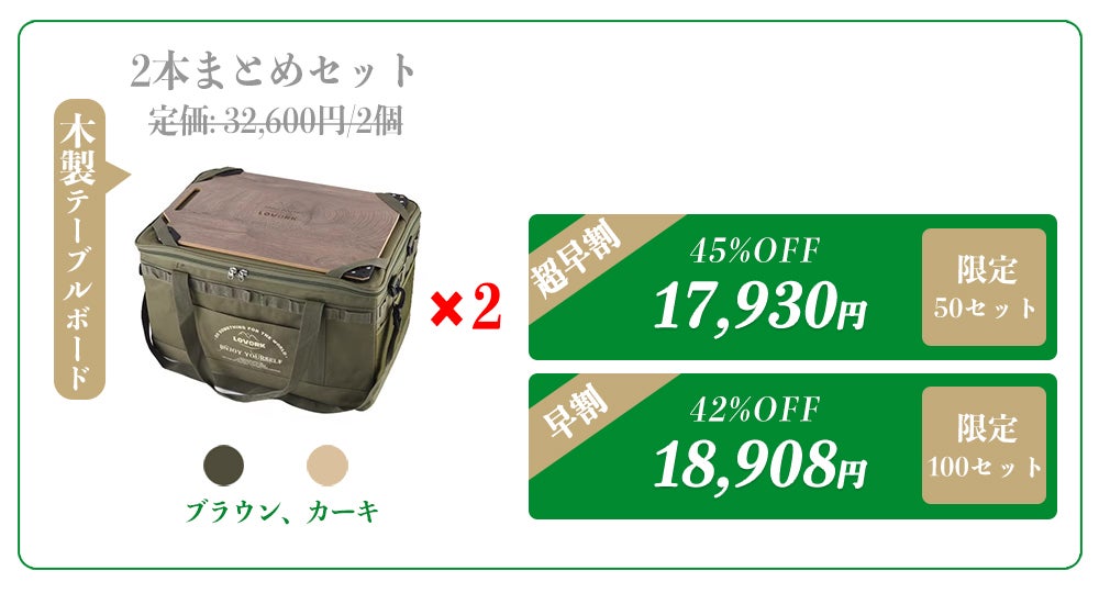 アウトドアがグッと楽になる】 スタッキングマルチ大容量バッグ