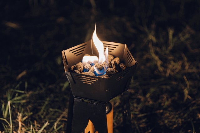 焚き火チェア】エイジングヌメ basta_redskapet バーガンディー Bästa