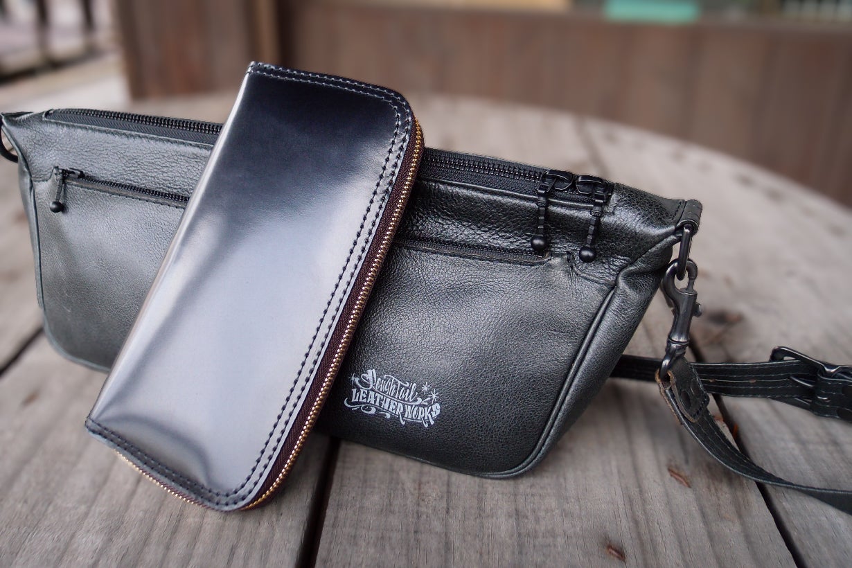 馬革製の長財布、至高のイタリアンレザーと日本の技術が融合した逸品