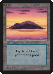 Island (A) • Alpha Edition (LEA) #288