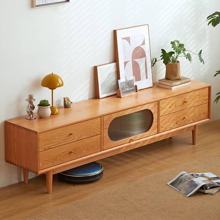 テレビ台 テレビボード ローボード 無垢材 チェリー材 幅150cm