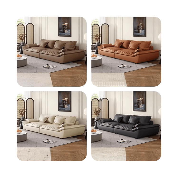 3人掛けソファ ブラック ベージュ ブラウン 幅2.4m 合皮