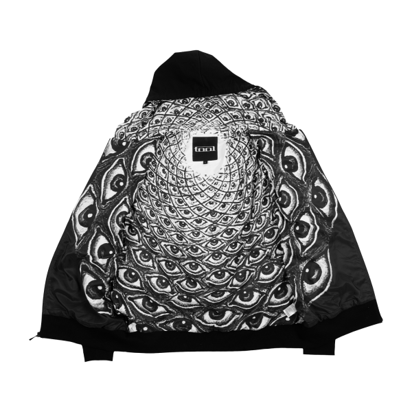 Tool Army 10,000 Days Circle Eyes Lined Zip Hoodie | Tool Band Store