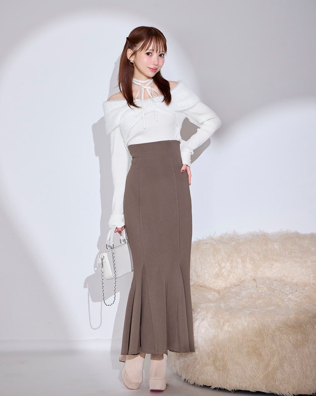 大人の美脚スカート ブラック | ファッション通販＆メディアMyColor