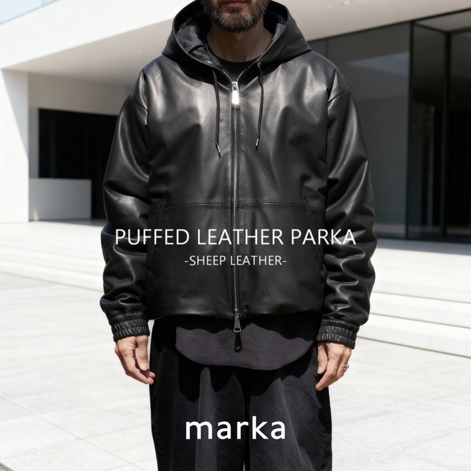 marka(マーカ)】存在感抜群のレザーパーカーをご紹介 / スタッフブログ
