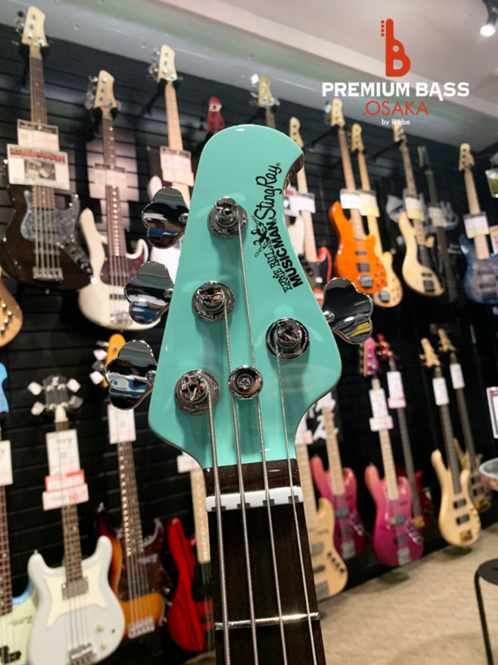 MUSICMAN StingRay Special 1H (Laguna Green/Rosewood) 【半期決算