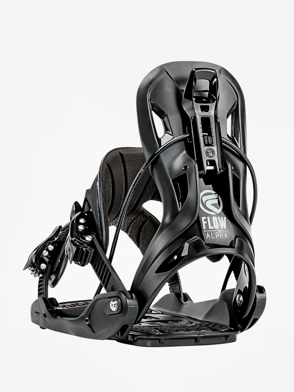 Flow Snowboard bindings Alpha - black (black)