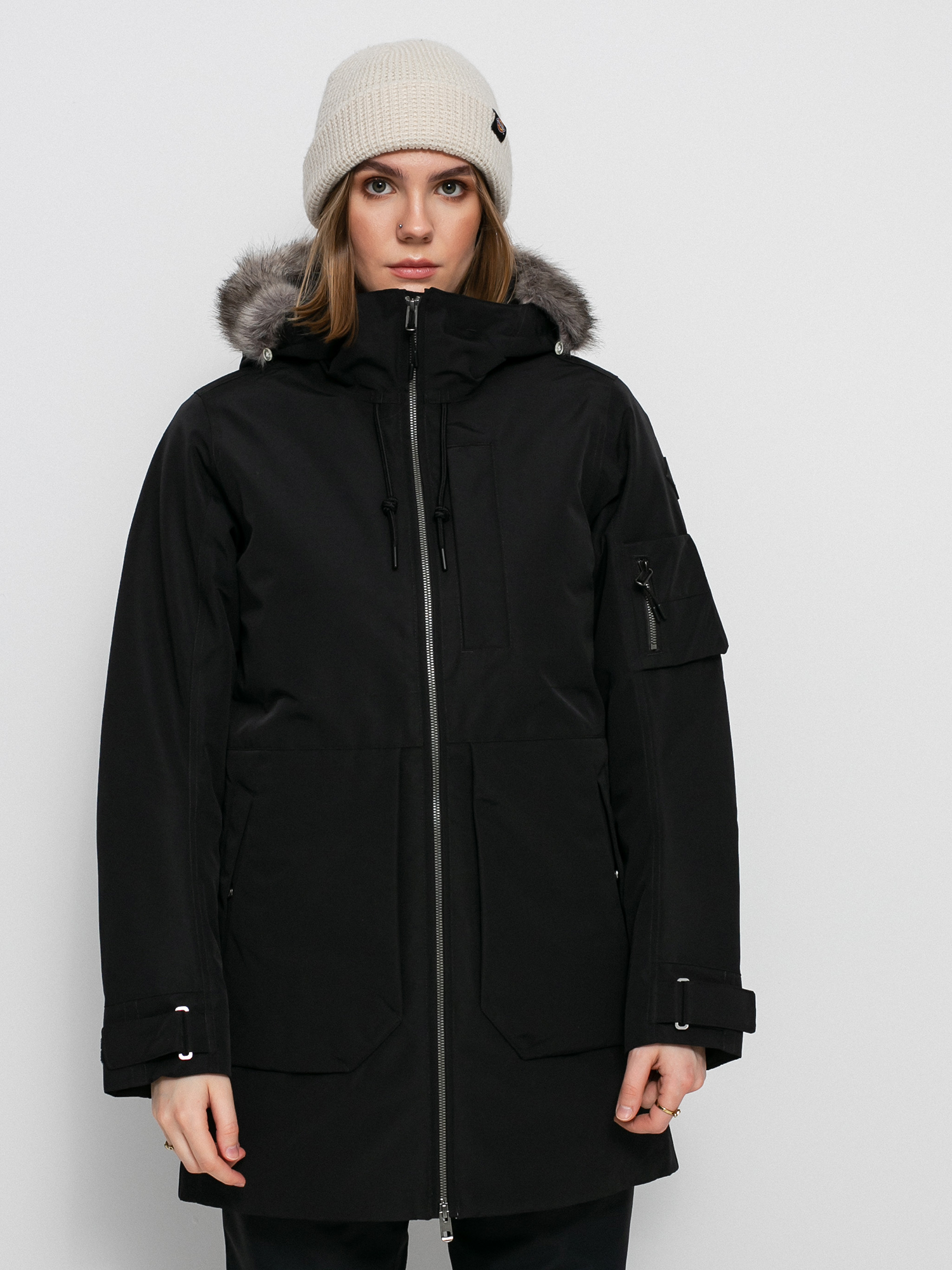 Burton Saxton Parka Jacket Wmn - black (true black)