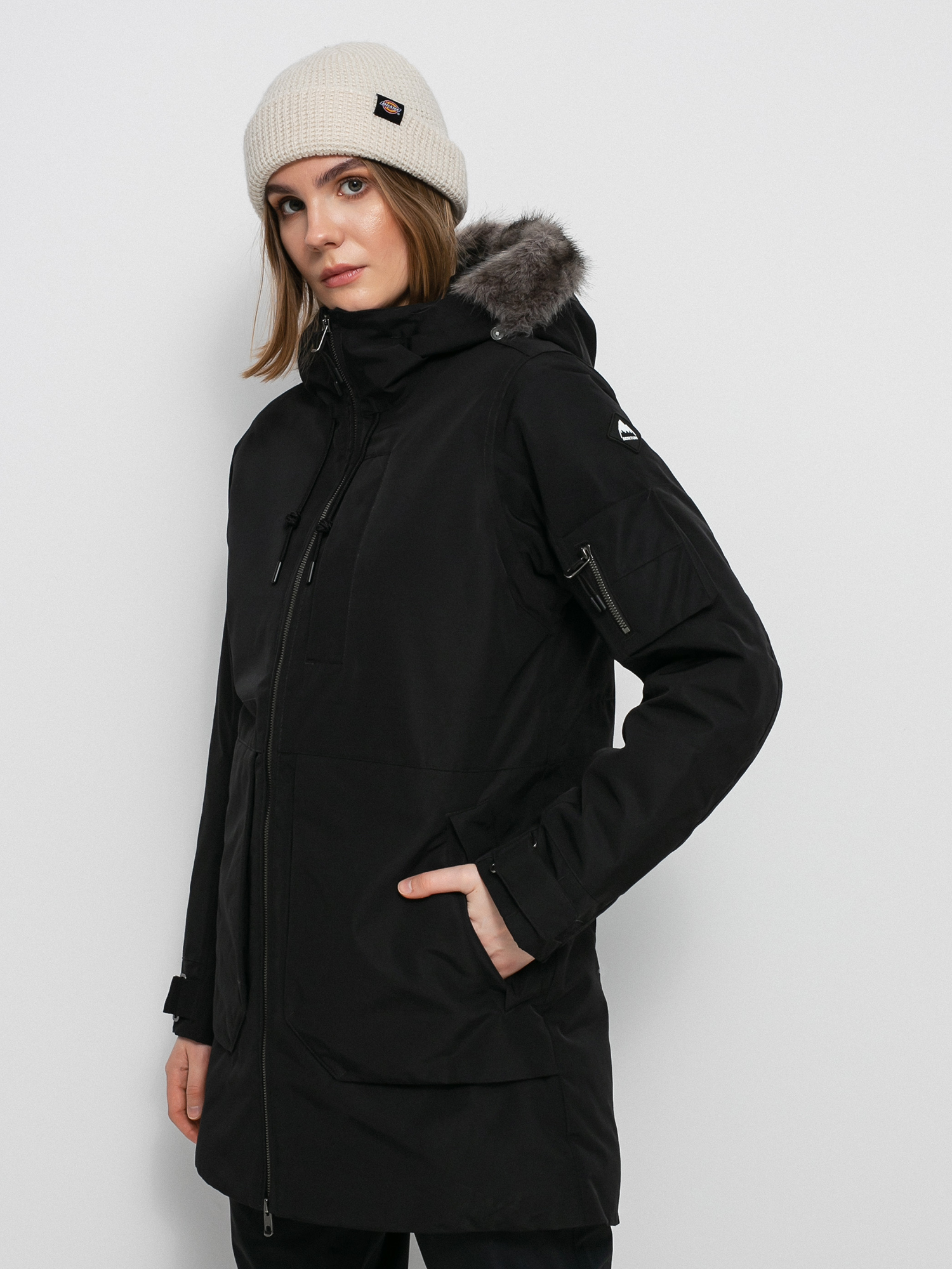 Burton Saxton Parka Jacket Wmn - black (true black)