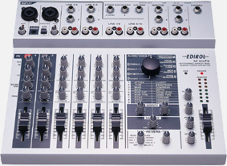 Roland - M-100FX | 10-channel Mixer with Audio/Voice Effects