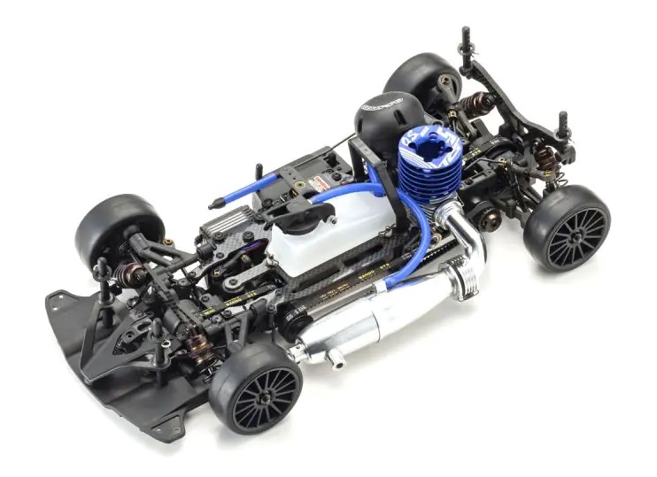 ジャンク 無限精機 1/8 4WD エンジン レーシングカー MRX5 パーツ取り