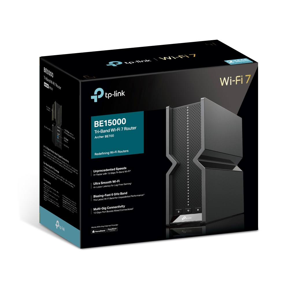 Archer BE700 | BE15000 Tri-Band Wi-Fi 7 Router | TP-Link