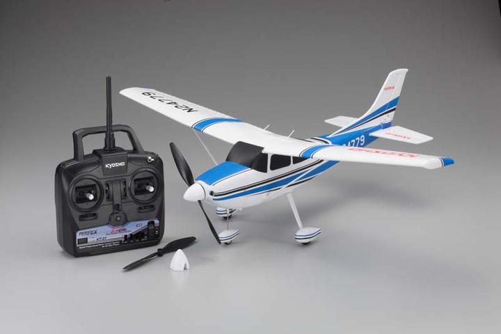 Kyosho aiRium CESSNA 182 SKYLANE VE29 readyset Blue - buy at Digitec