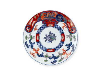 源右衛門窯 古伊万里風松絵 皿 / げんえもんがま 古伊万里風松絵 皿