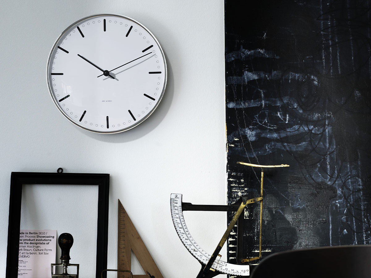 FLYMEe accessoire ARNE JACOBSEN City Hall Wall Clock / フライミー