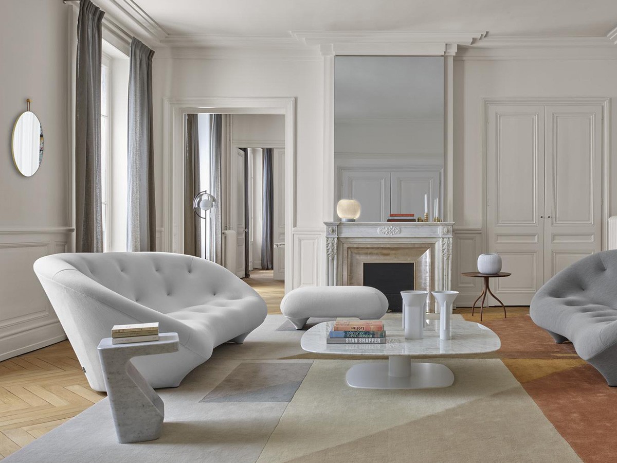 ligne roset ROSETPloum / リーン・ロゼ ロゼプルム パフ - インテリア