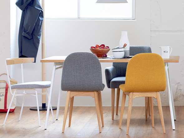 IDEE MATIN DINING TABLE White Oak Top 900 / イデー マタン