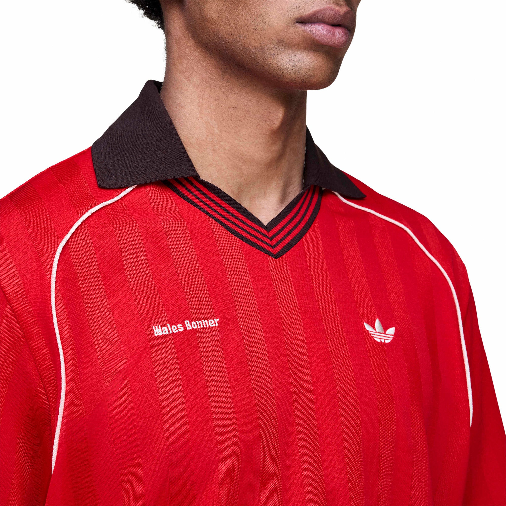 adidas x Wales Bonner Football Shirt 'Scarlet'